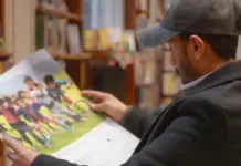 فنان يمني يتحدى السائد في معرضه الأول بلندن بـ”حقوق الإنسان اليوم”